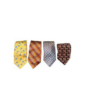 Men's Neck Tie Lot of Four